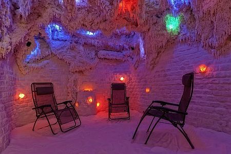 Salt chamber in Thermal Hotel Mosonmagyarovar with wellness services 