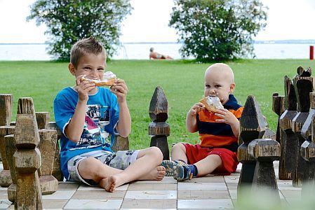 Hotel Bál Resort Balatonalmadi at the northern coast of Lake Balaton