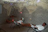 Salt cave of Zenit Hotel Balaton for asthmatic guests in Vonyarcvashegy