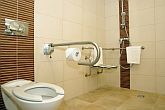 Special room for handicapped guests at Wellness Hotel Gyula