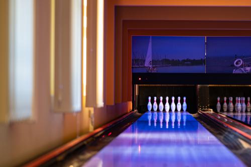 Bowling alley in Siofok in Hotel Azur Premium