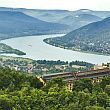 Hotel Silvanus Visegrad panoramic view on the Danube