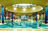 Wellness Hotel Silvanus indoor pool near the royal palace of Visegrad