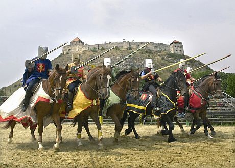 Knights tournament of the 4-stars wellness hotel in Sumeg - Hotel Kapitany (Captain) Sumeg